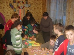 Наша перша поїздка в школу інтернат...